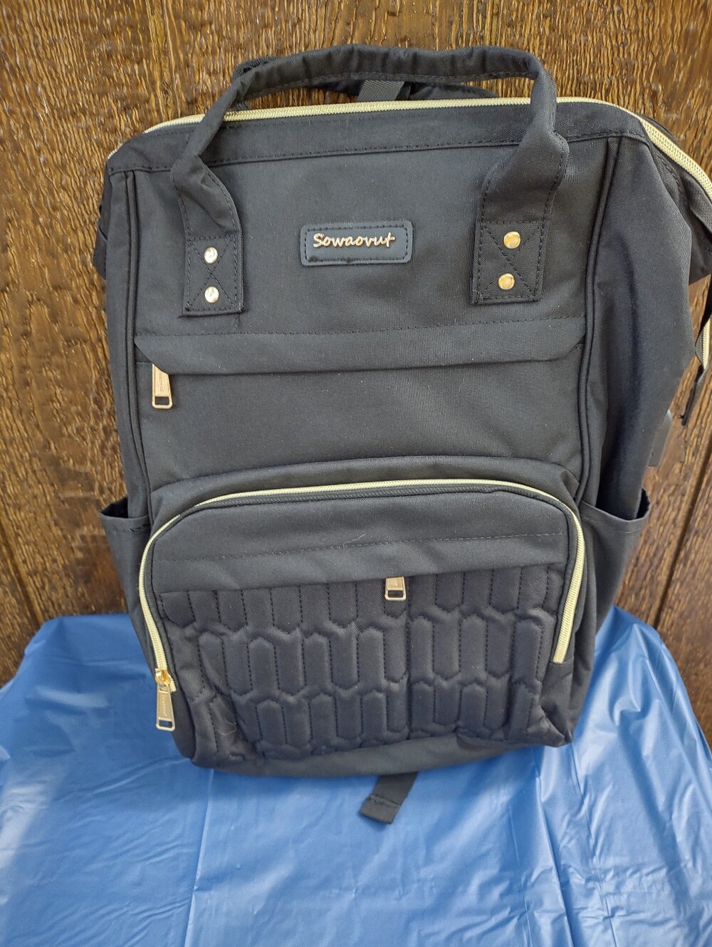 Sowaovut nylon computer backpack